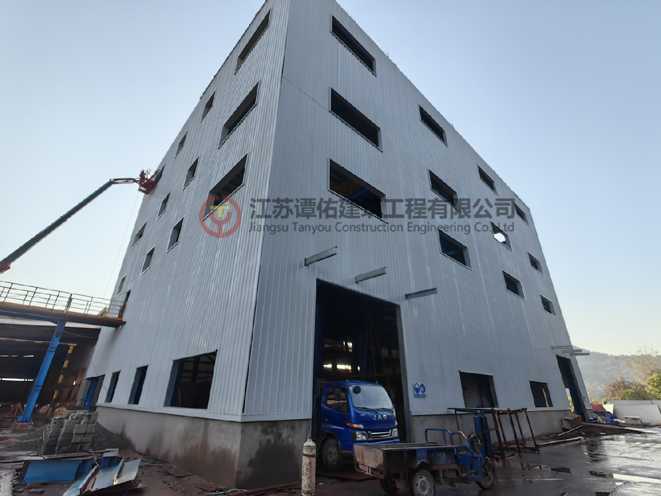 尾礦壓濾改造土建鋼結(jié)構(gòu)項目驗收